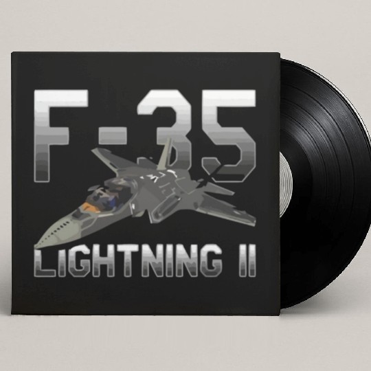 F 35 Lightning II Custom Vinyl Record Sleeves
