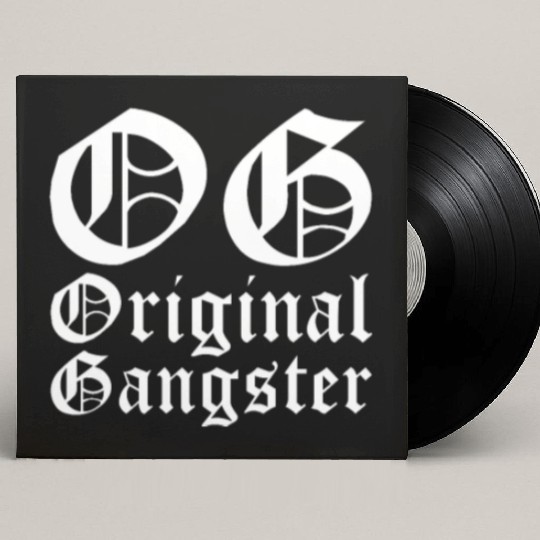 OG Original Gangster Custom Vinyl Record Sleeves