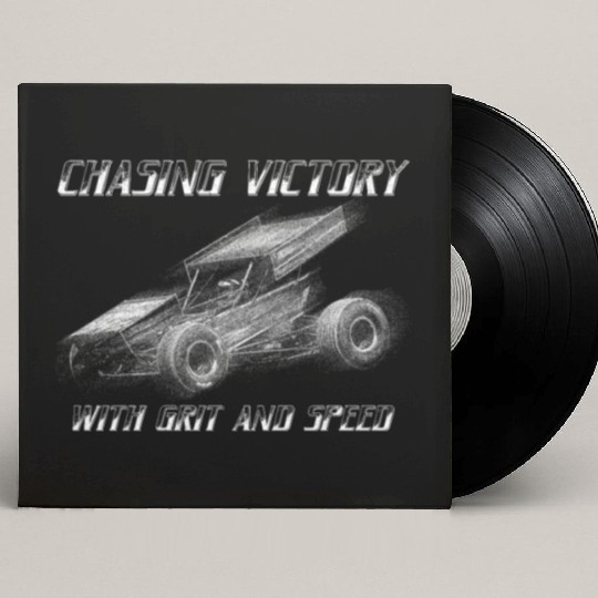 Sprint Car Mom Dirt Track Racing Racing Race Day Custom Vinyl Record Sleeves