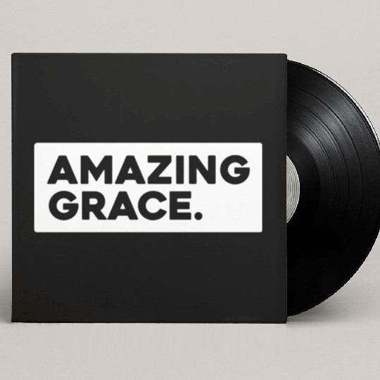 Amazing Grace Love Jesus Christian Christmas Custom Vinyl Record Sleeves
