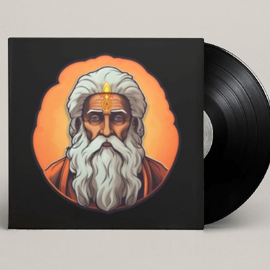 Guru Spiritual Buddhism Custom Vinyl Record Sleeves