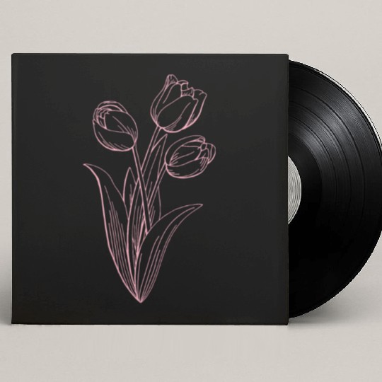 Tulips Florist Flowers Tulip Custom Vinyl Record Sleeves