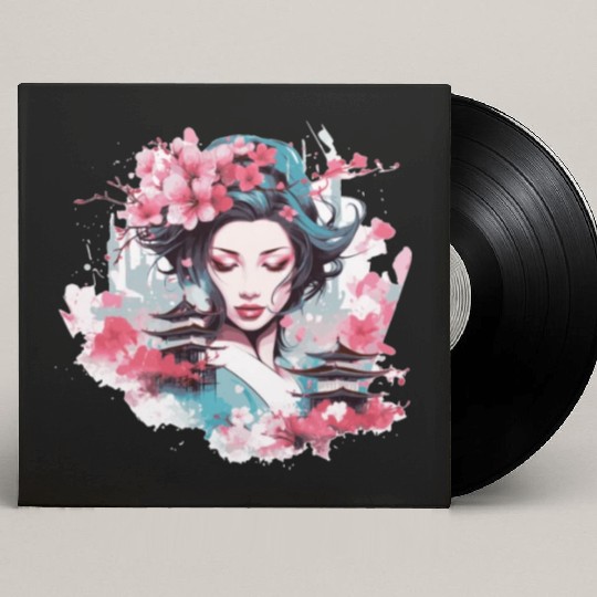 Geisha of Japan Custom Vinyl Record Sleeves