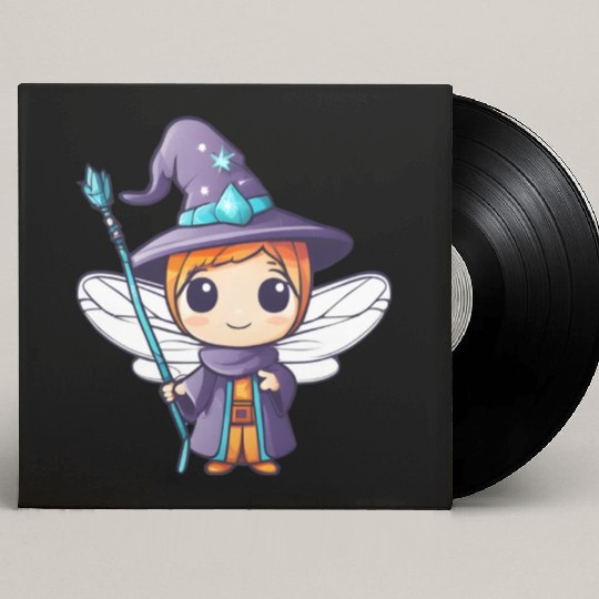 Wizard Dragonfly Custom Vinyl Record Sleeves