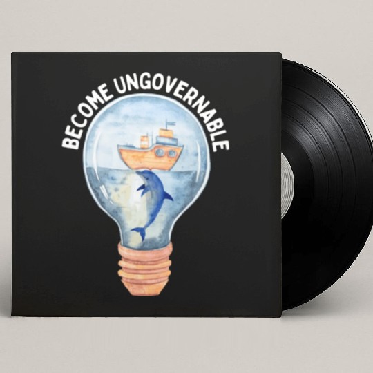 Become Ungovernable Cute Anarchist Save The Custom Vinyl Record Sleeves
