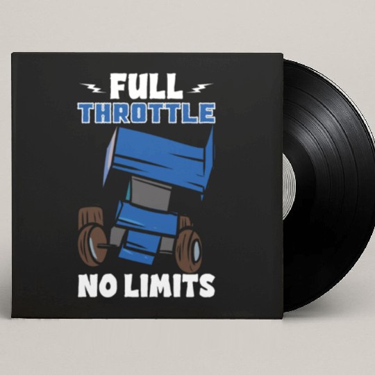 Sprint Car Mom Dirt Track Racing Racing Race Day Custom Vinyl Record Sleeves