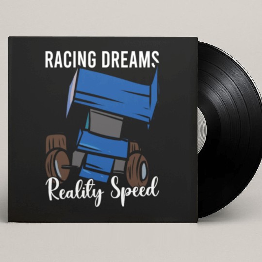 Sprint Car Mom Dirt Track Racing Racing Race Day Custom Vinyl Record Sleeves