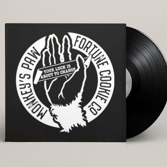 Monkey s Paw Fortune Cookie Company Custom Vinyl Record Sleeves