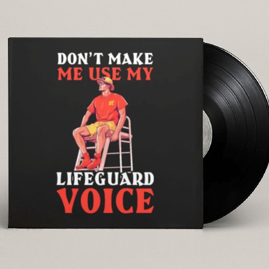 Lifeguard Use My Lifeguard Voice Custom Vinyl Record Sleeves