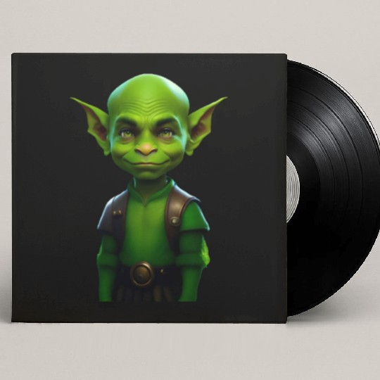 Green Goblin Rascal Embrace the Mischief Custom Vinyl Record Sleeves