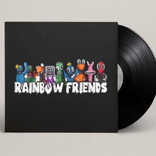 Rainbow Friends Custom Vinyl Record Sleeves