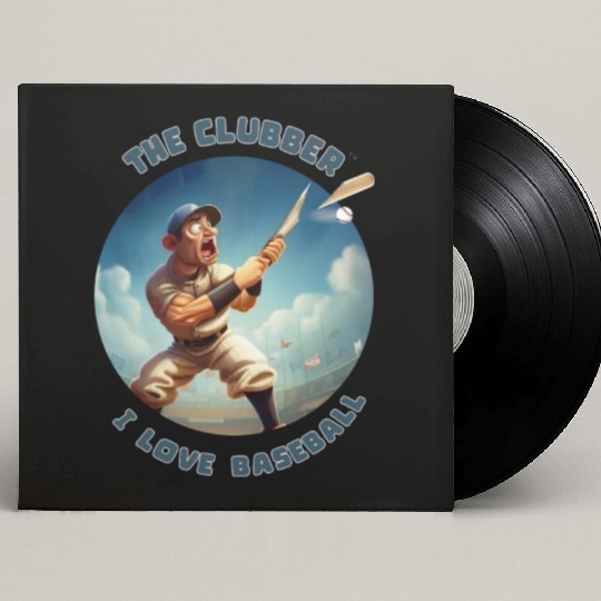 The Clubber Breaks His Bat! Custom Vinyl Record Sleeves