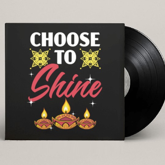 Happy Diwali Diwali Festival Indian Hindu Hinduism Custom Vinyl Record Sleeves