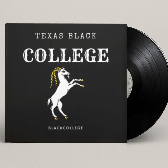 Texas Stallions Black College (Alpha Edition) Custom Vinyl Record Sleeves