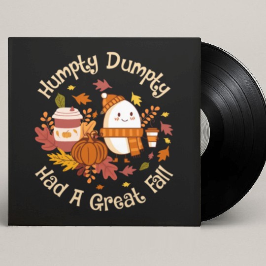 Humpty Dumpty Had a Great Fall Custom Vinyl Record Sleeves