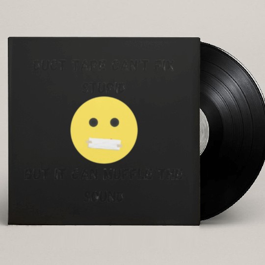 Duct Tape Can t Fix Stupid Custom Vinyl Record Sleeves