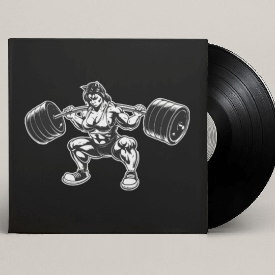 Cat Women Strong and Independent Custom Vinyl Record Sleeves