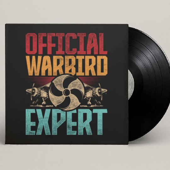 RC Plane Pilot Official Warbird Expert Custom Vinyl Record Sleeves