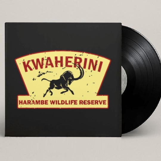 Kwaherini Harambe Wildlife Reserve Custom Vinyl Record Sleeves