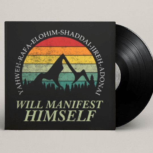 Yahweh - Will Manifest Himself Worshiper Inspiring Custom Vinyl Record Sleeves