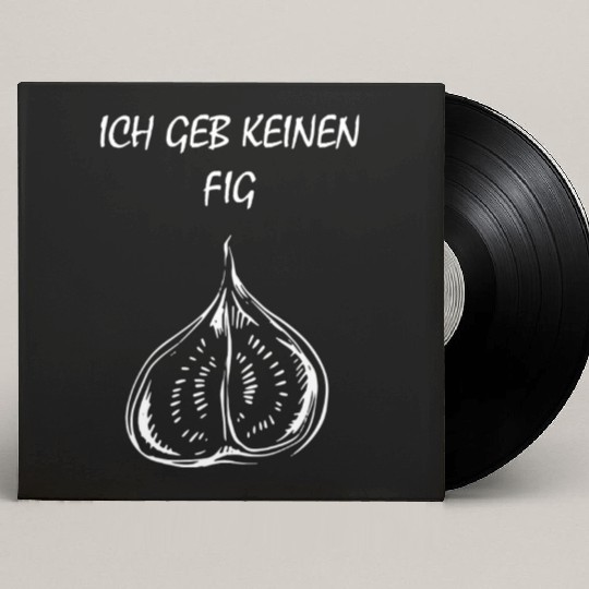 Fig Plant Fruit Gift Gifts Custom Vinyl Record Sleeves