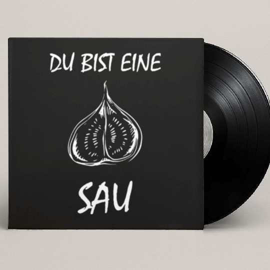 Fig Plant Fruit Gift Gifts Custom Vinyl Record Sleeves