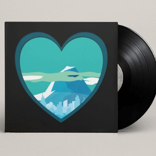 Blue mountain Custom Vinyl Record Sleeves