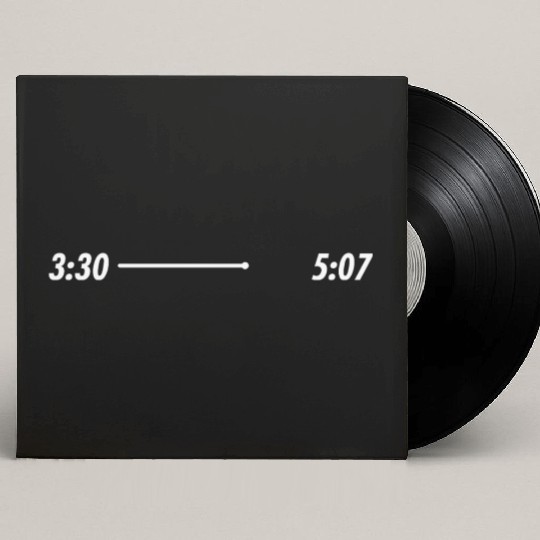 Frank Ocean Nights Beat Switch Time Stamp Custom Vinyl Record Sleeves