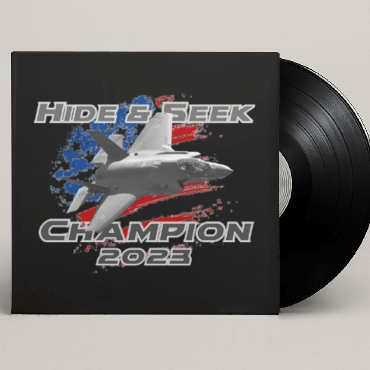 F-35 Hide and Seek Champion Custom Vinyl Record Sleeves