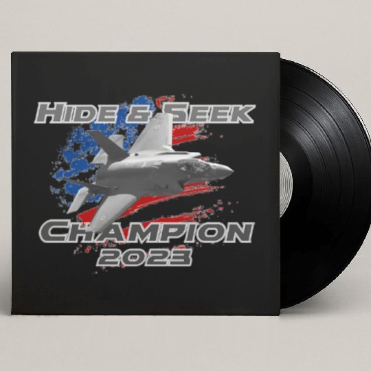 F-35 Hide and Seek Champion Custom Vinyl Record Sleeves