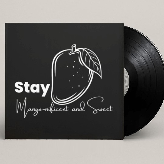 Stay Mango Nificent And Sweet Custom Vinyl Record Sleeves