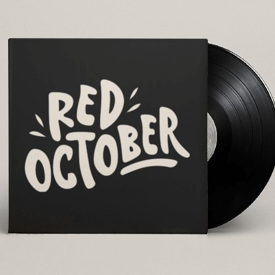 red october phillies Custom Vinyl Record Sleeves