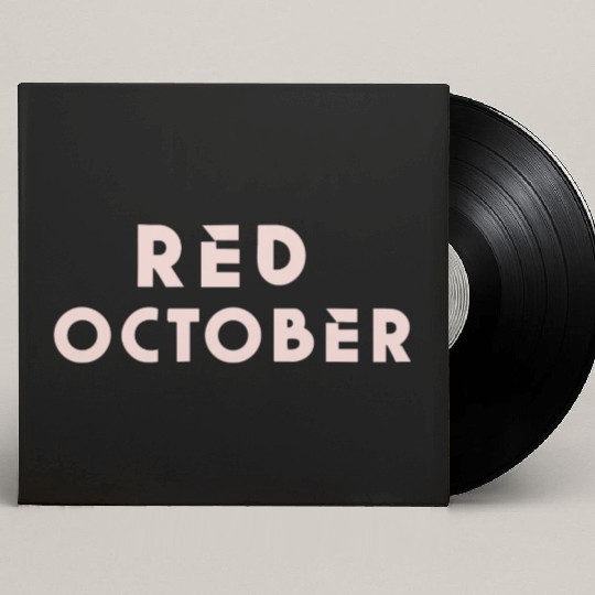 Red october phillies Custom Vinyl Record Sleeves