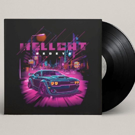 Hellcat SRT Custom Vinyl Record Sleeves