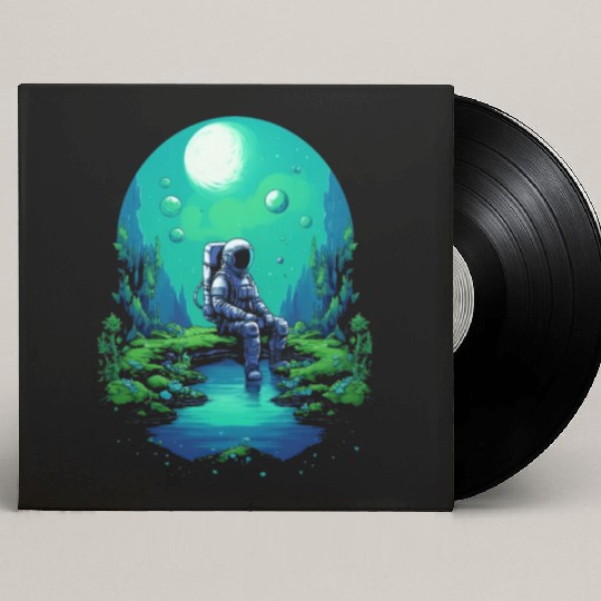Astro Meditation Custom Vinyl Record Sleeves