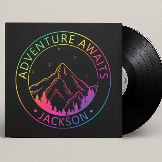 Jackson Jackson Hole Valley Wyoming Usa Adventure Custom Vinyl Record Sleeves