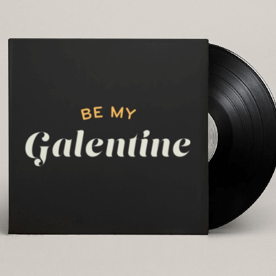 Be My Galentine. Galentine's Day Custom Vinyl Record Sleeves