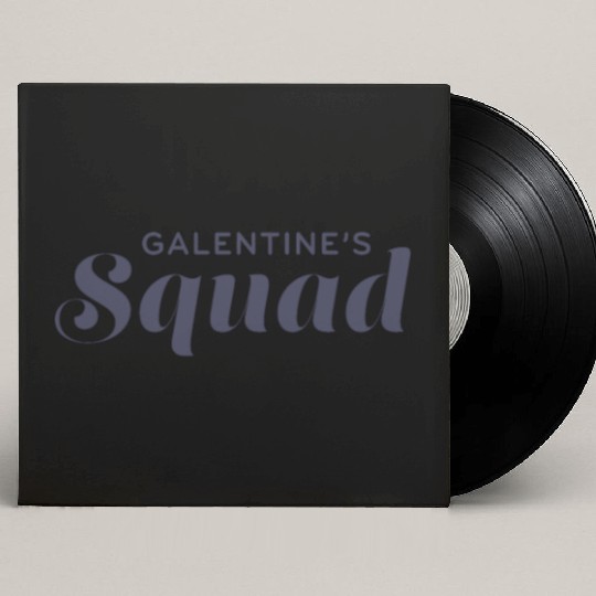 Be My Galentine. Galentine's Day Custom Vinyl Record Sleeves