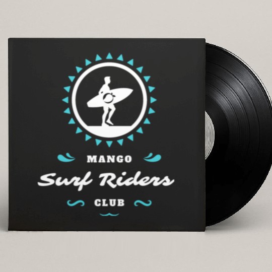 Mango Surf Riders Custom Vinyl Record Sleeves