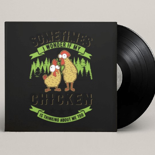 Chickens Chicken Farm Farmer Custom Vinyl Record Sleeves