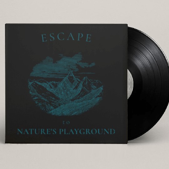 Hiking: Escape to nature's playground Custom Vinyl Record Sleeves