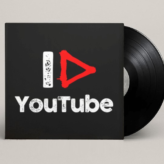I love YouTube Custom Vinyl Record Sleeves