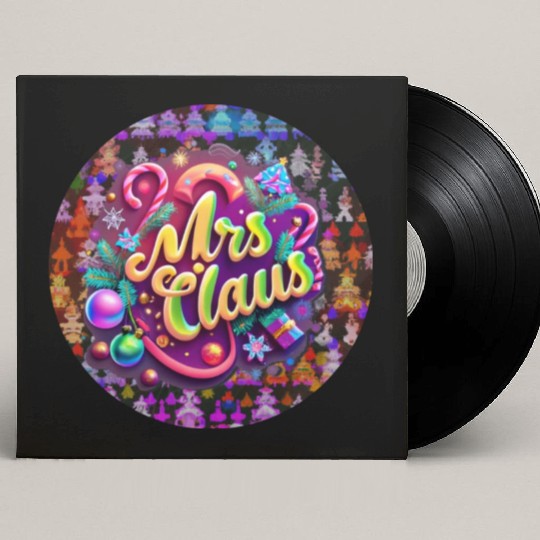 Mrs Claus Custom Vinyl Record Sleeves