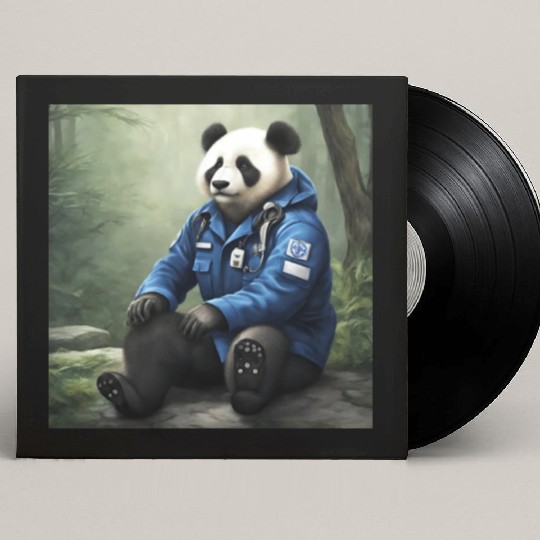 Paramedic Panda Custom Vinyl Record Sleeves