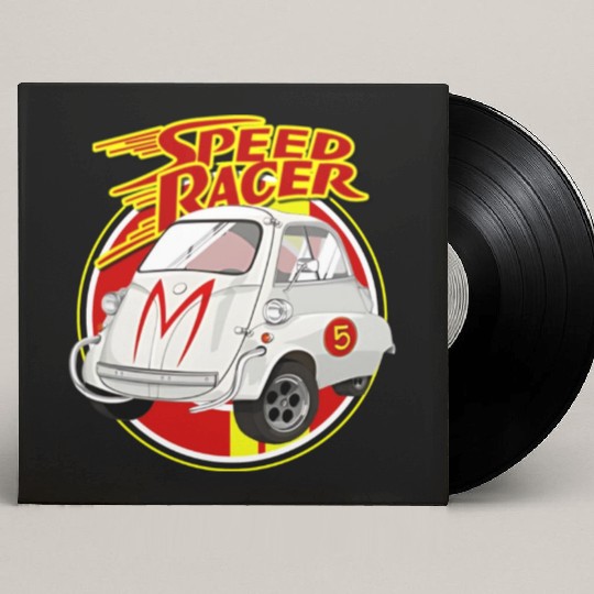 Speed Racer Car Custom Vinyl Record Sleeves