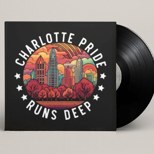 Charlotte North Carolina USA America United States Custom Vinyl Record Sleeves