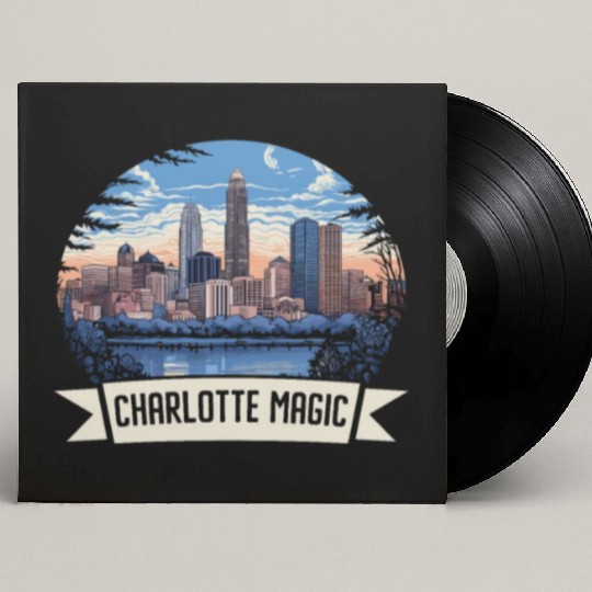 Charlotte North Carolina USA America United States Custom Vinyl Record Sleeves