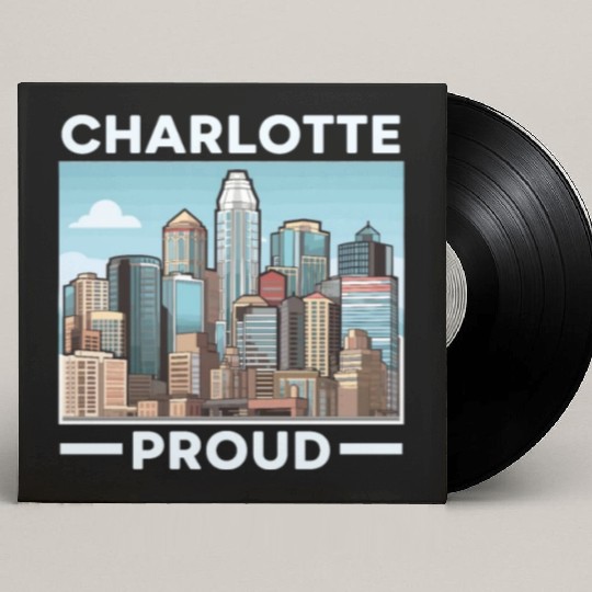 Charlotte North Carolina USA America United States Custom Vinyl Record Sleeves