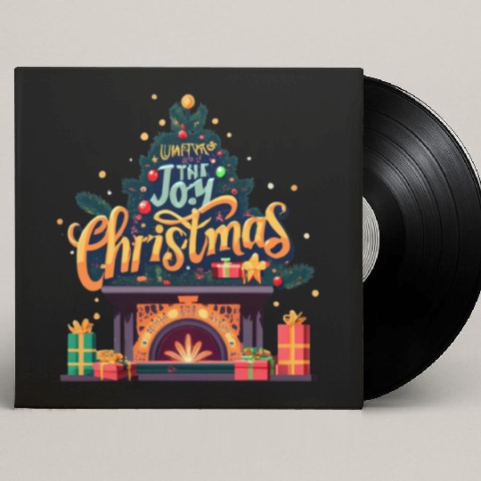 The Joy Christmas Custom Vinyl Record Sleeves