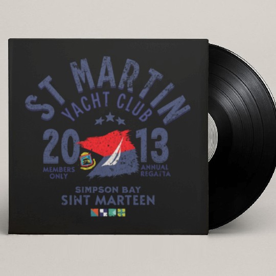 St Martin Yacht club blc Copy Custom Vinyl Record Sleeves